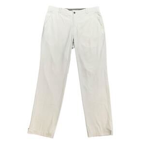 Nike Golf Pants Mens 34 Mint White Tour Performance Dri Fit Trajectory Tech